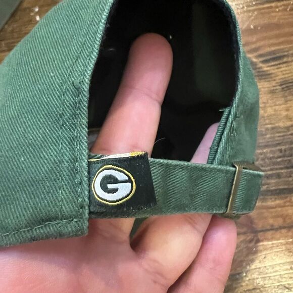47 Green Bay Packers Green Logo Clean Up Adjustable Hat - Picture 4 of 8